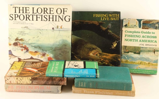 Lot of Fishing Books