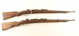 Lot of 2 Chinese Type 24 8mm Mauser Rifles