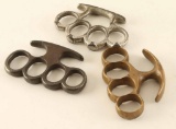 Lot of (3) Brass Knuckles