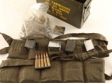 Ammo Lot 30-06 with Clips & Bandoliers