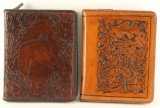 Lot of (2) Leather iPad Cases
