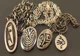 Lot of 4 Hopi Necklaces