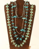Lot of 4 Navajo Beaded Necklace