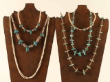 Lot of 6 Navajo Necklaces