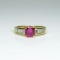 Extra Fine Natural Ruby and Diamond Ring