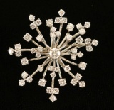 Stunning Diamond Pin