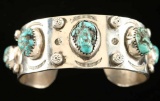 Old Pawn Coin silver Bracelet