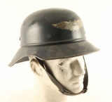 German WWII Luftwaffe Air Warden Helmet