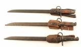WWII Japanese Arisaka Bayonets