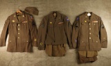 Lot of 3 WWII US Uniforms