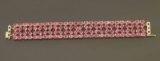 Magnificent Pink Topaz Bracelet