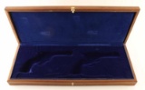 Wood Display Box for Colt Revolvers