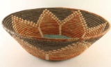 Large Colorful Ethnic Basket