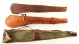 Lot of Rifle Scabbards & Soft Case