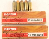 Norma 10mm Auto Ammunition