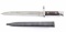 Chilean M1895 Mauser Bayonet.