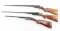 Lot of 3 .410 Bore Single Shot Parts Guns