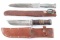 Lot of 2 fighting Knives.