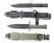 Lot of 2 U.S. M9 Bayonets.