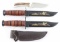 Lot of 3 Knives