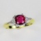 Exquisite Extra Fine Natural Ruby and Diamond
