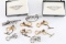 Lot of Gun Related Tie Pins