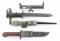 Lot of 3 Bayonets.