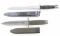Lot of Two Swiss Bayonets.
