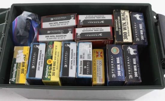 Lot of .300WIN MAG AMMO