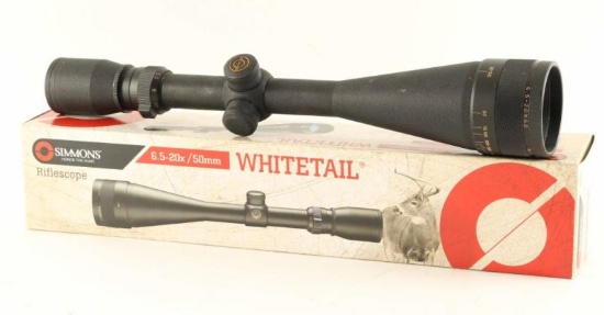 Simmons Whitetail 6.5-20x50mm Rifle Scope