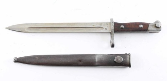 Chilean M1895 Mauser Bayonet.