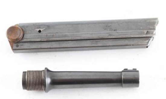 Luger P08 Barrel & Magazine