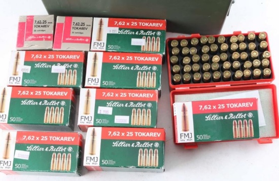 7.62x25mm Tokarev Ammunition