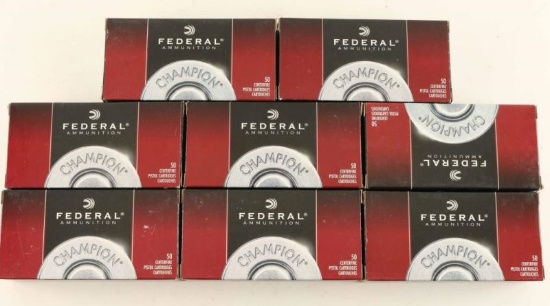400 Rounds of Federal 9mm Ammo