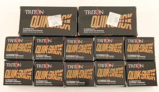 300 Rounds of Triton Quik-Shok 9mm Ammo