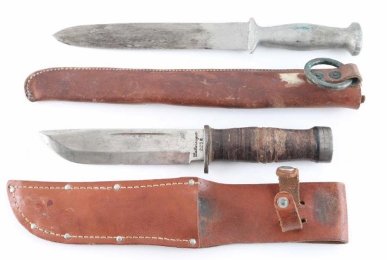 Lot of 2 fighting Knives.