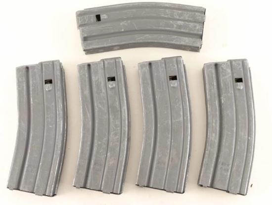 Lot of 5 Colt AR 15 Mags