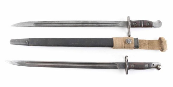 Lot of 2 Pattern 1907 Bayonets.