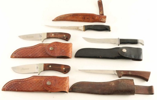 Lot of Hunting & Utility Knives