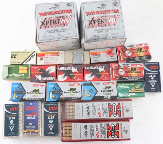 Mixed Brands 22LR Ammunition