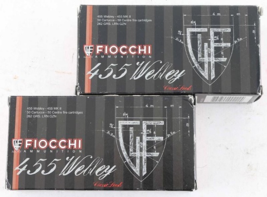 Fiocchi 455 Webley Ammunition