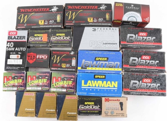 Lot of .40 S&W AMMO