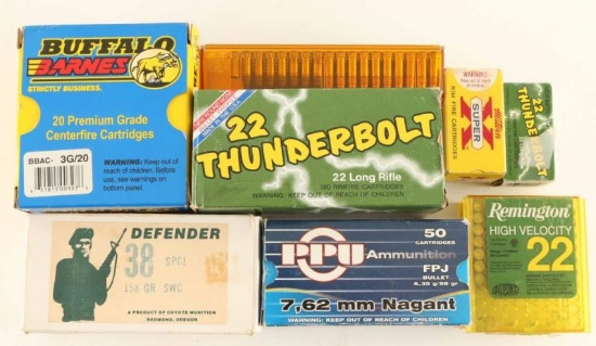 Ammunition Bonanza Lot - Handgun & Rimfire