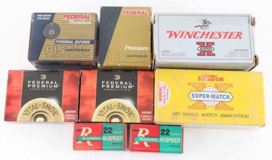 Pistol and Shotgun Ammunition Lot