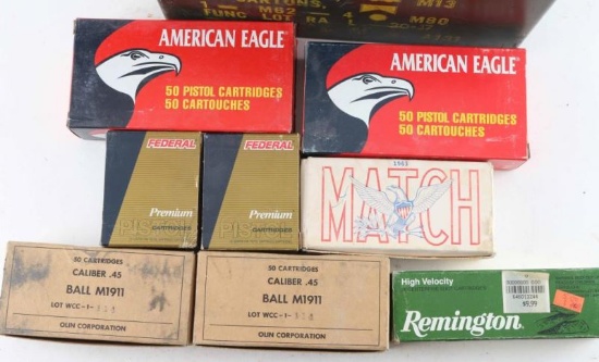 Mixed Brands 45 ACP Ammunition