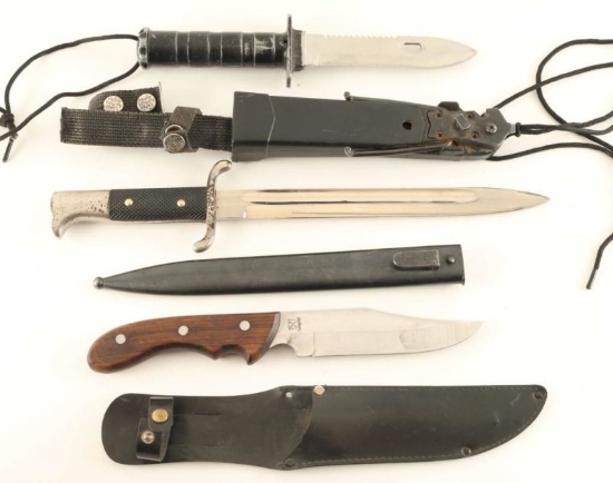 Lot of 3 Knives