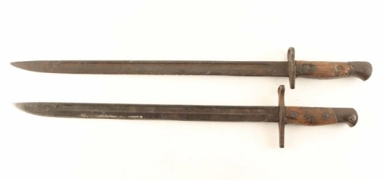 Lot of 2 Bayonets