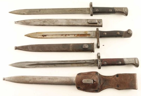 Lot of 3 Bayonets