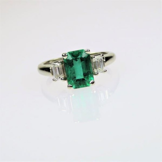 Stunning Extra Fine GIA Certified Emerald