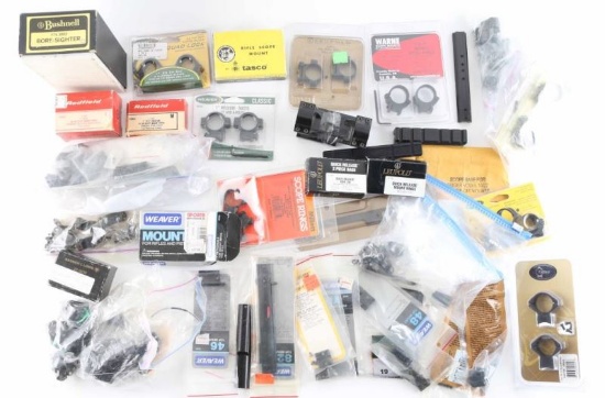 Large Lot of Bases & Rings